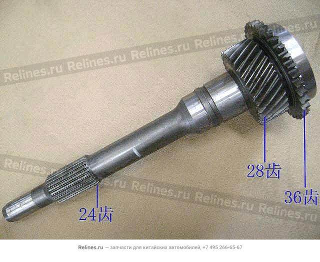 Input shaft subassy(D1)