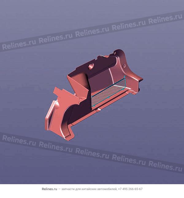 Отделка багажника в сборе правая M1E