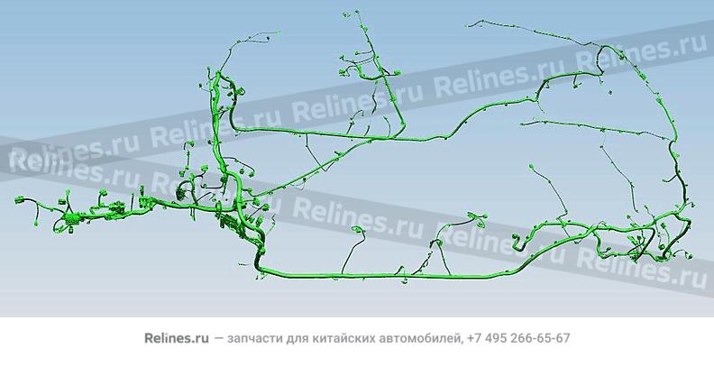 Wiring harness-floor - 8060***4AA