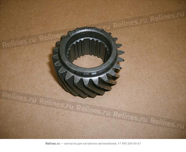 Шестерня КПП 4/4 5-й передачи вторичного вала дизель (23 зуба) - ZM001A***1245-7