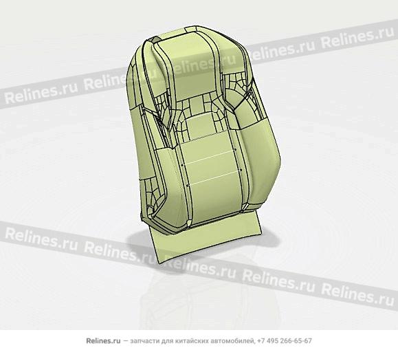Обивка спинки сиденья переднего правого - 690250***04A86