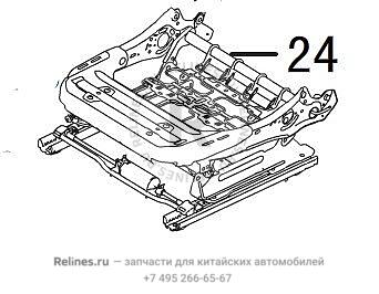 Driver seat frame assy - 68014***W09A