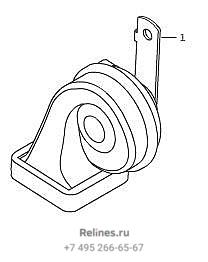 High tone elec horn assy - 37211***V08A