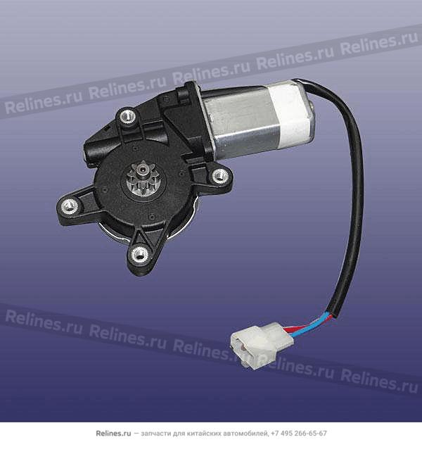 Glass regulator motor-fr door LH