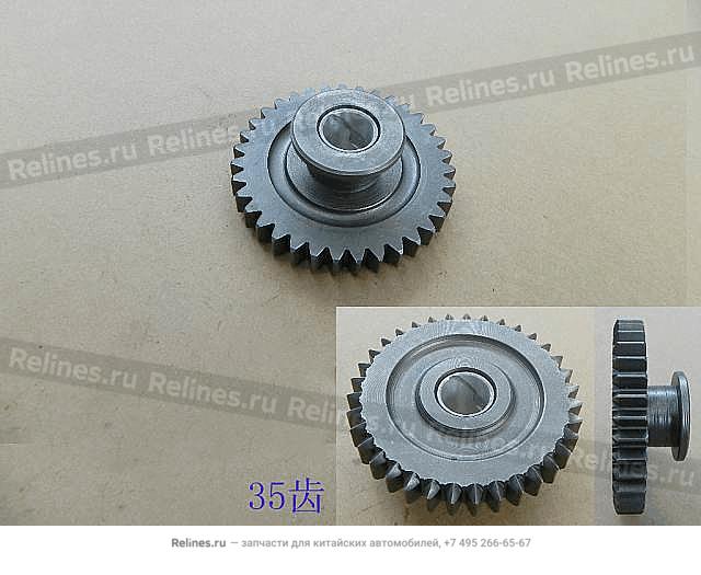 Reverse idle gear assy - H314.5***01610