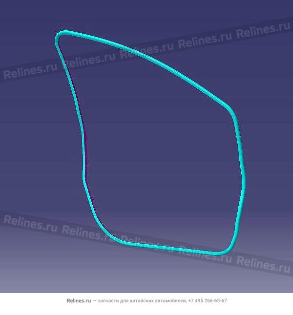 Уплотнитель передней левой двери M1D/M1DFL2/J60/M1DFL3 - J60-***213