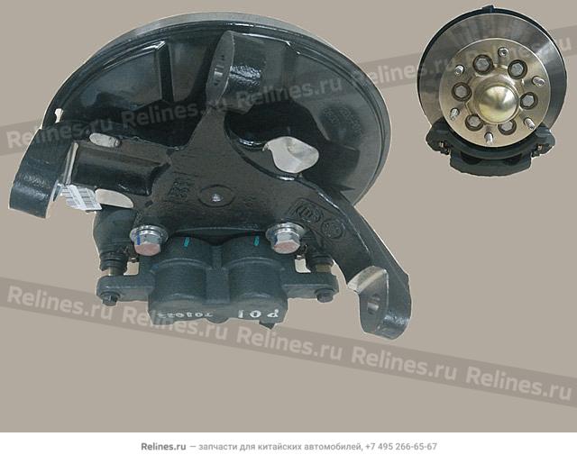 Strg knuckle w/hub brake assy RH - 30012***01-A1