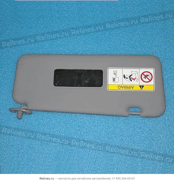 RH sun visor - T11-8***20FE