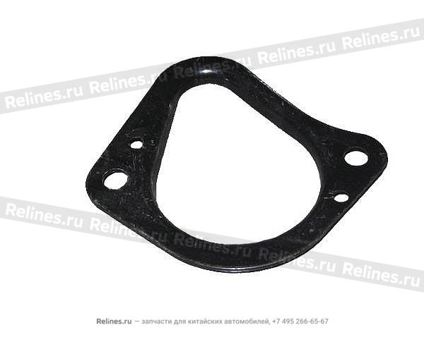 Press plate, fuel filler gasket