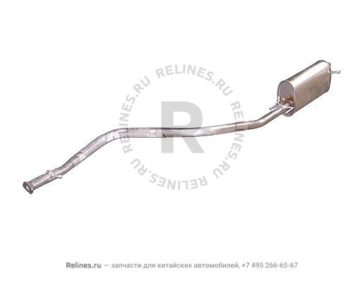 Silencer assy-rr