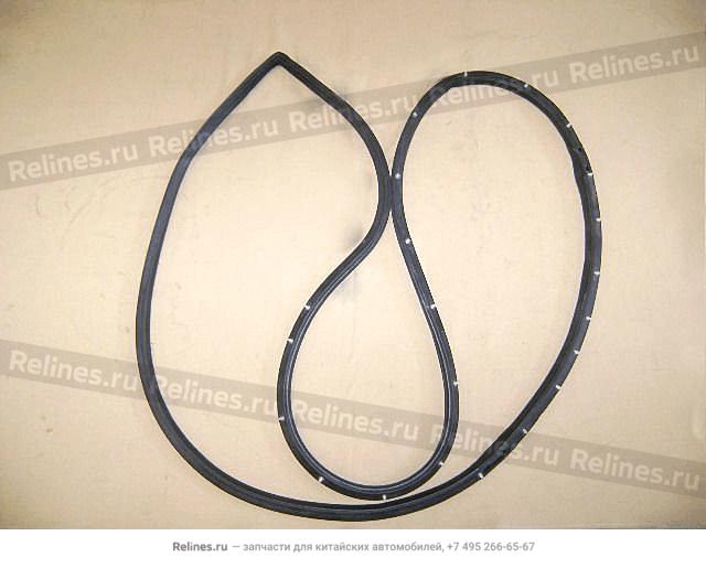 Front door seal strip LH - 6107***A05