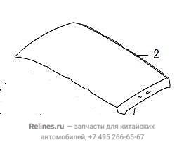 Otr panel roof(w/o sunroof)