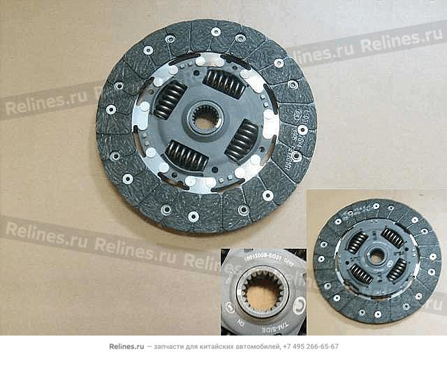 Clutch disc assy - 16012***EG01