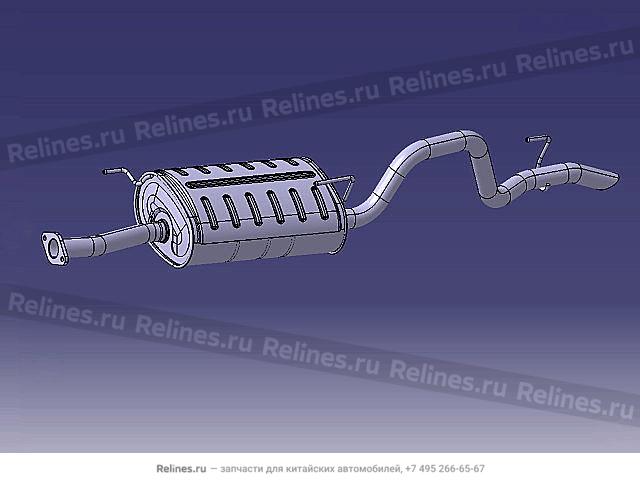 Muffler assy - 12011***21XA