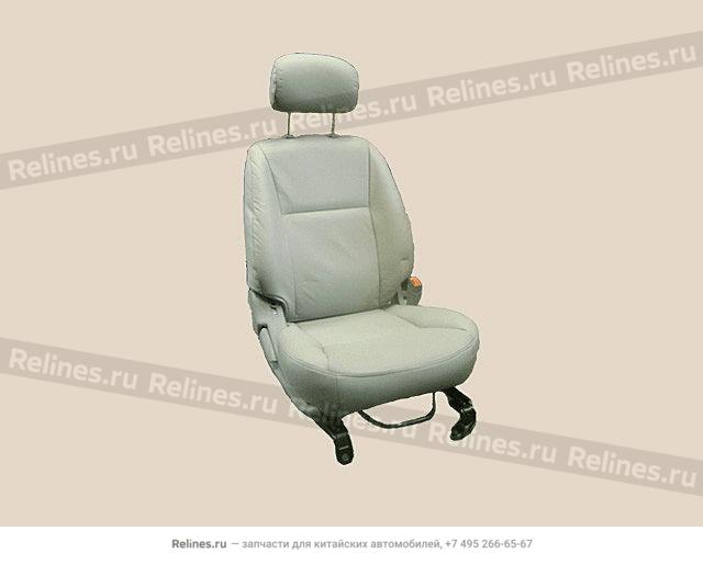 FR seat assy RH(leather grayish) - 690010***0-1218