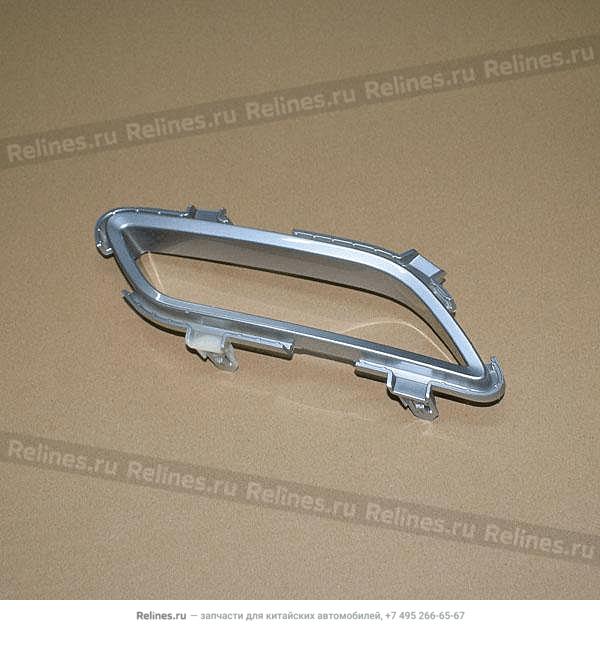 Rear bumper right decorative strip