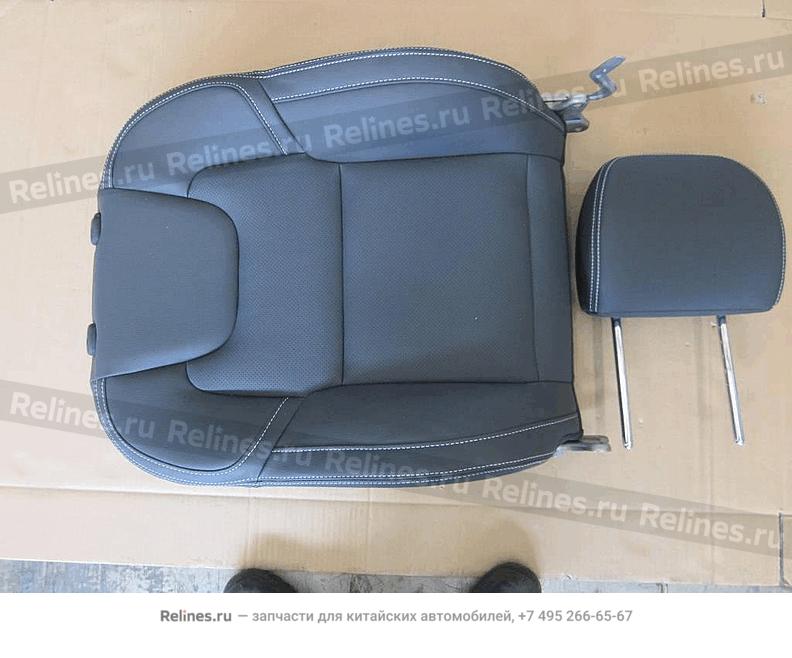 Assy,LF seat back(PVC leather)