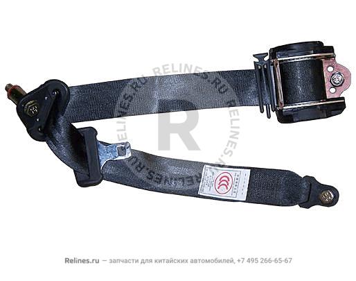 Safty belt assy - RR seat LH - S11-8***30BD