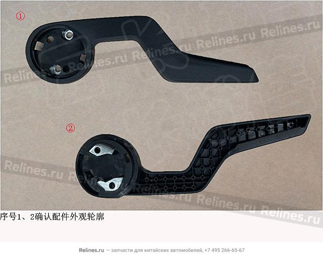 Ручка управления регулировками водительского сидения