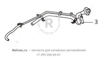 Горловина топливная - 11011***V73B