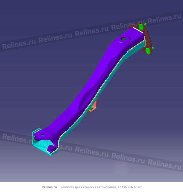 Расширитель передней панели подрамника левый T19C/T1EJ