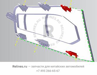 Cover-lh c pillar LWR