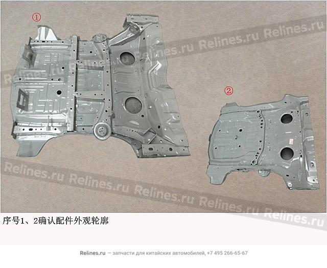 RR floor assy - 51012***Z08A