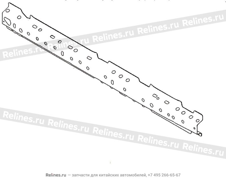 Reinf beam assy doorsill side Wall RH