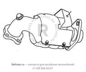 FR stage catalytic converter assy - 12051***Z65A