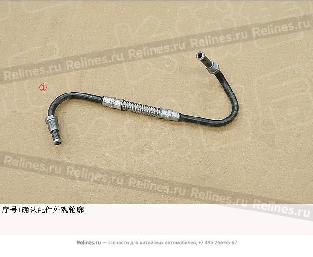 RR chamber brake line assy-master cylind