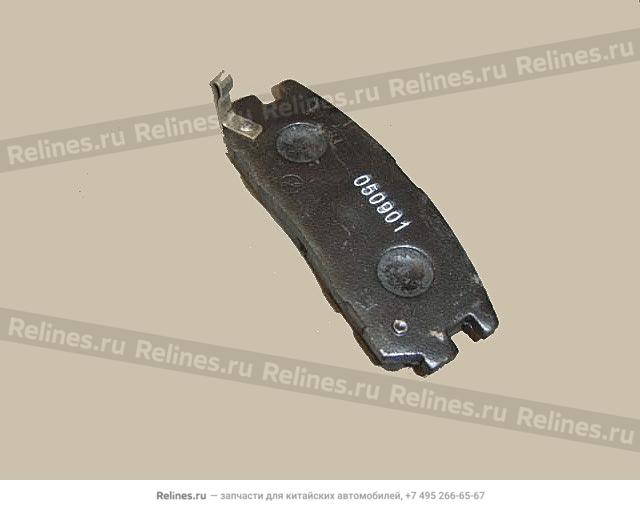 INR brake pad assy(RR brake caliper LH)