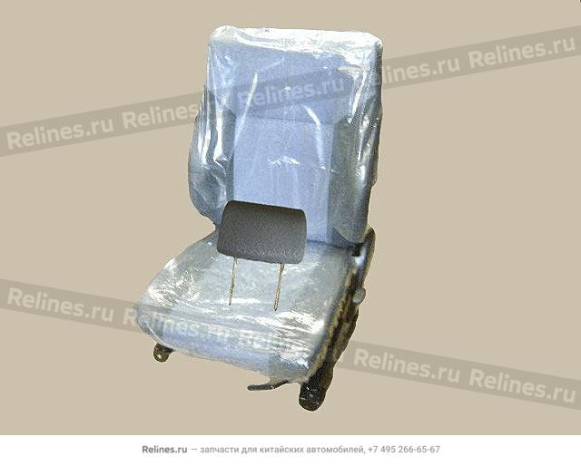 FR seat assy LH(cloth dark gray) - 6800010***A-C1CK