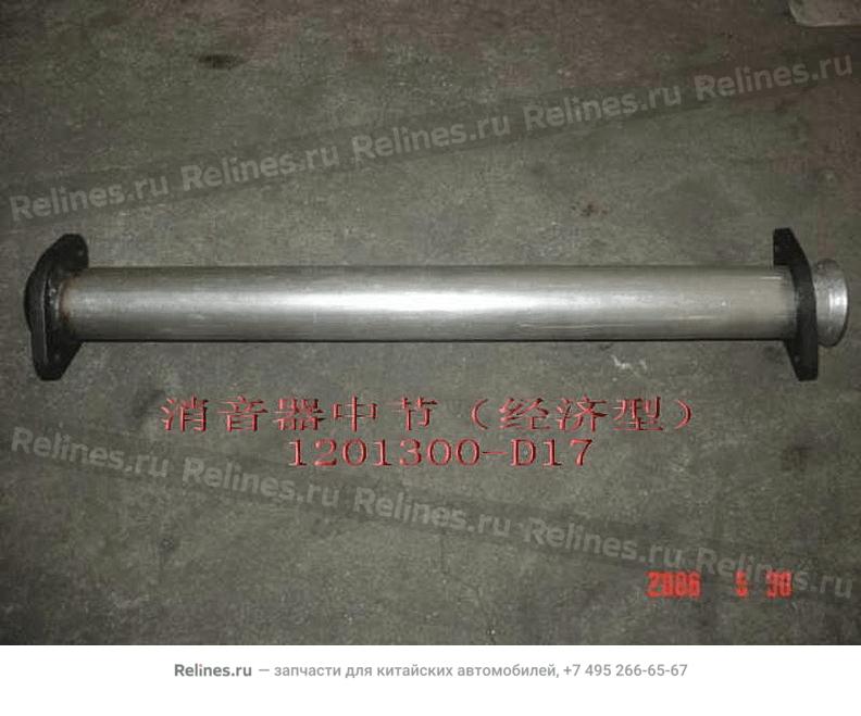 Mid section assy-exhaust pipe(economic) - 1201***D17