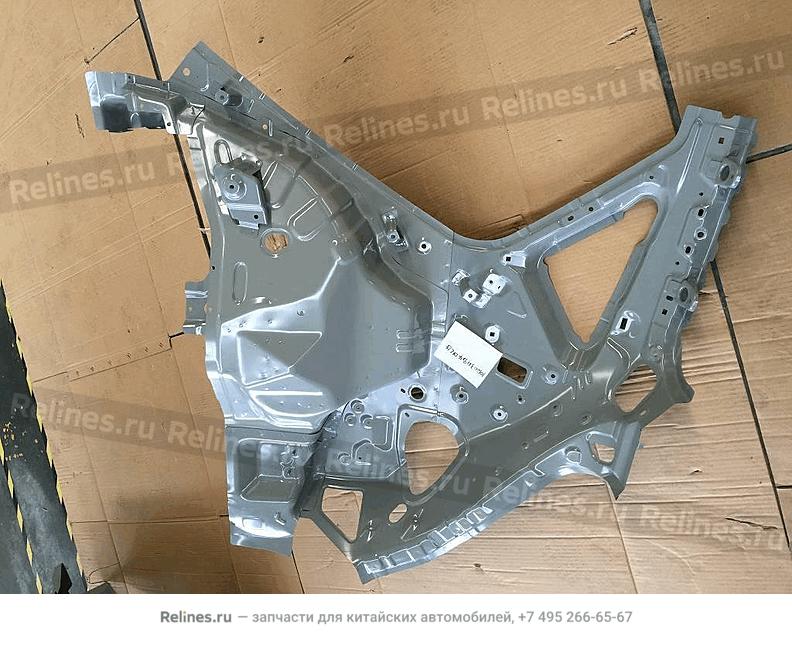 Wheel arch cover assy-rr RH