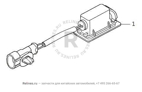 Подсветка номерного знака левая - 41081***Z23A