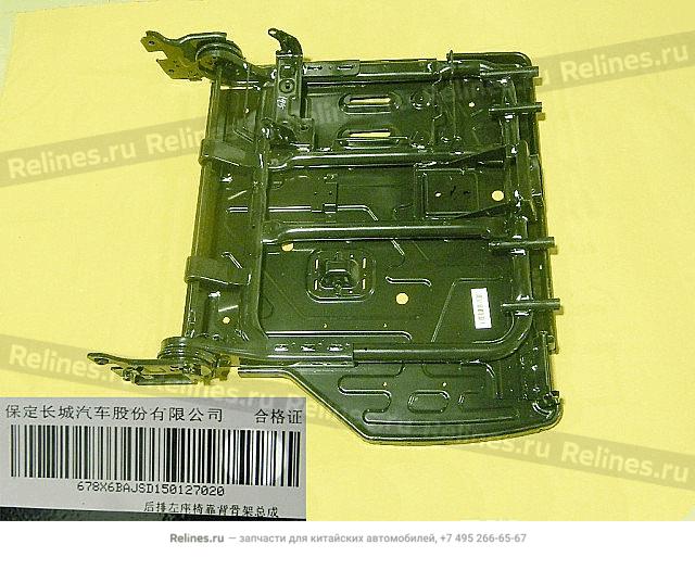 RR seat backrest frame assy,LH - 70515***Y00A