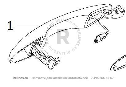 Ручка наружняя передней двери - 61053***Z16B