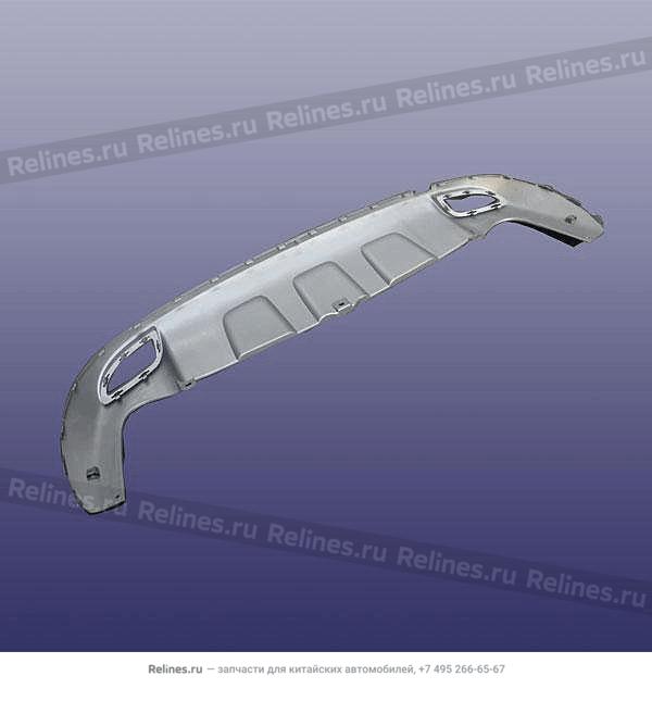 Нижняя накладка заднего бампера - T21-2***03BD