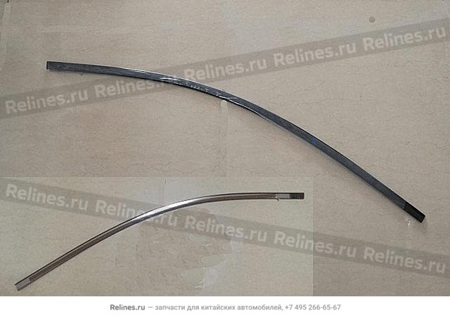 FR door UPR window frame trim strip assy - 50061***Y00A