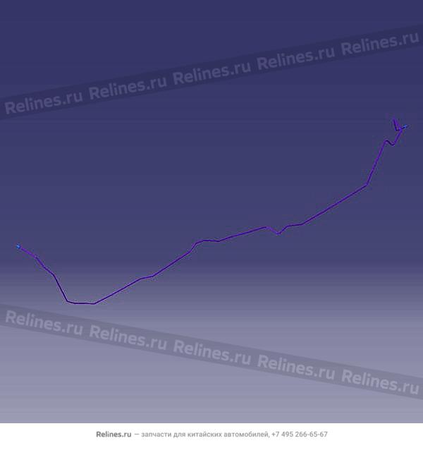 RR brake pipe 2-LH - T11-3***70EC