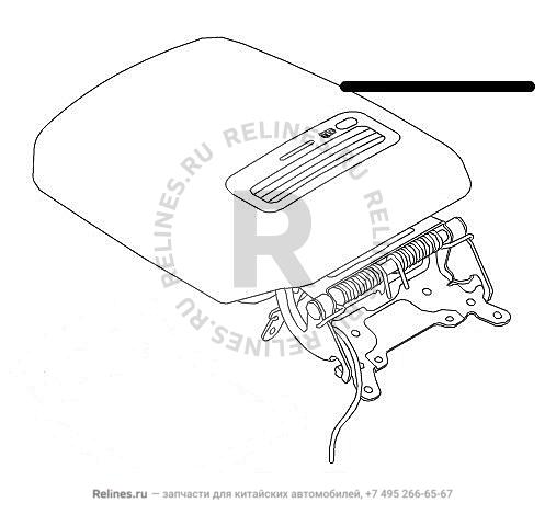 Air purifier assy,secondary inst panel - 530535***00AD7