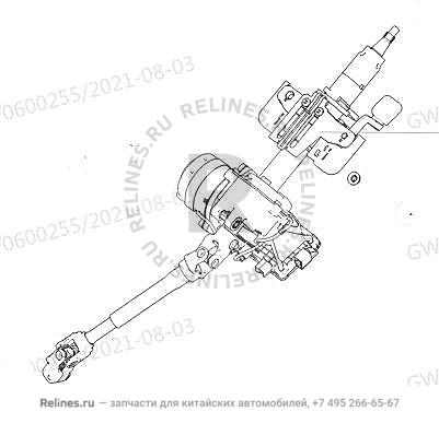 Колонка рулевая в сборе