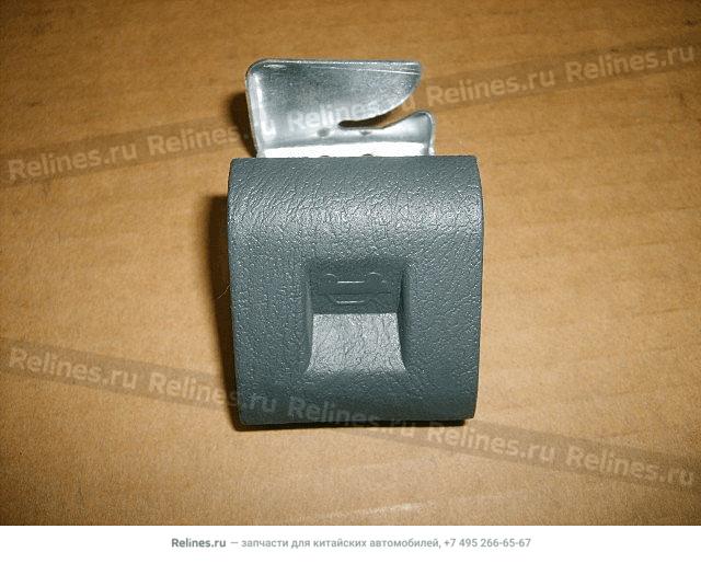 Handle-engine hood lock(04 06GRAY) - 530615***7-1214