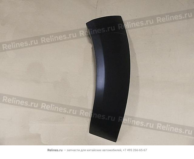 End cover-rr fender flares LH