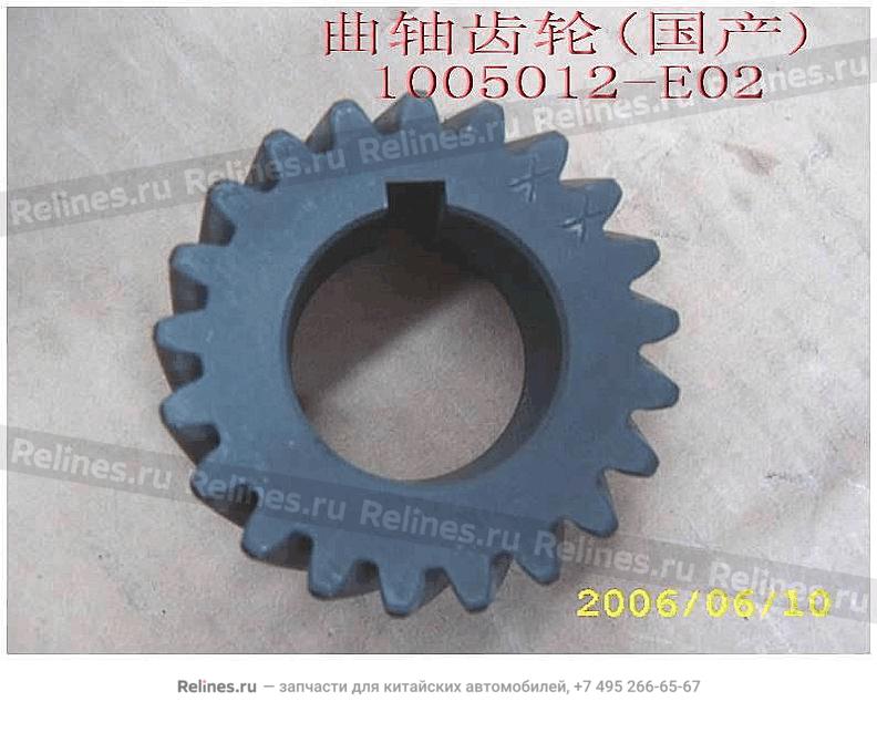 Timing gear-crankshaft - 1005***E02