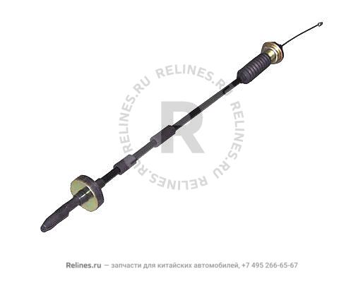 Bracket-clutch cable