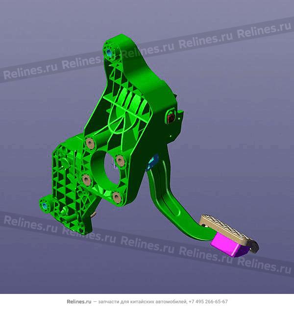 Brake pedal asm - AT - 2040***9AA