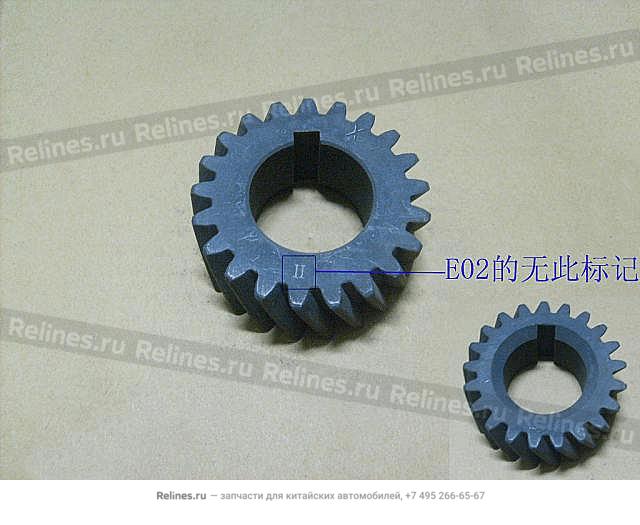 Timing gear-crankshaft