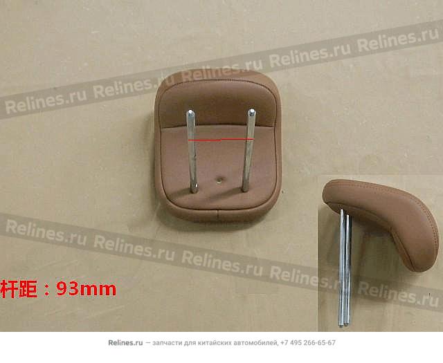 RR seat mid headrest assy