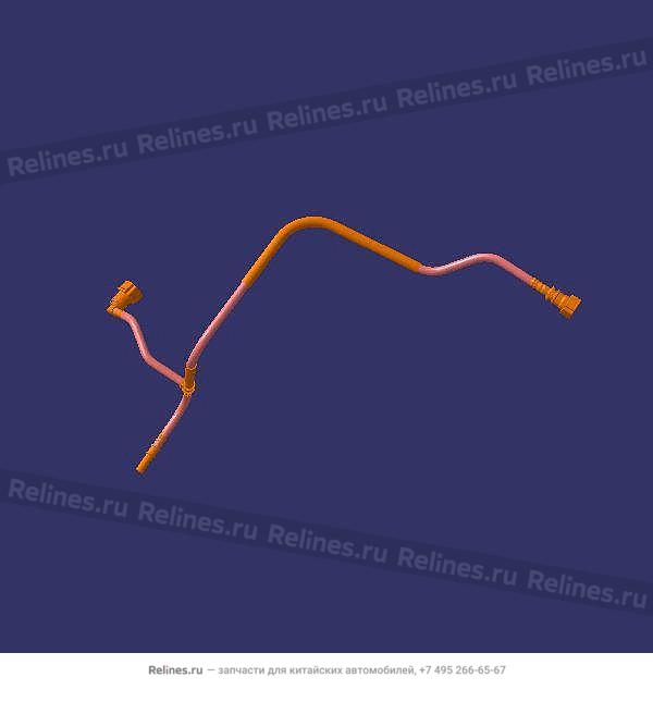 Fuel return pipe-inlet - J42-1***00BB